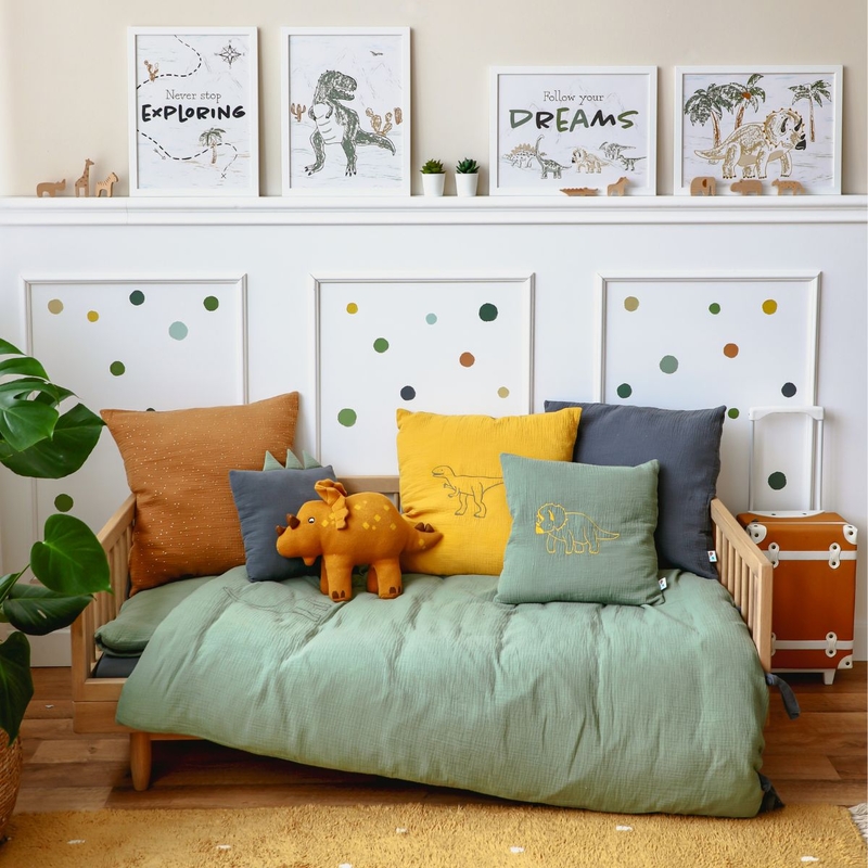 Kidsroom With Dinosaurs Decor For Boys