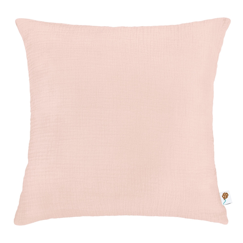 Pillowcase Muslin Powder Pink 40x40cm