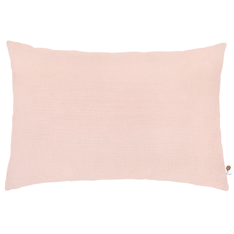 Pillowcase Muslin Powder Pink 40x60cm