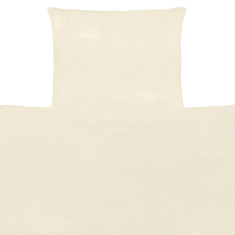 Organic Bedding Muslin Vanilla 135x200cm