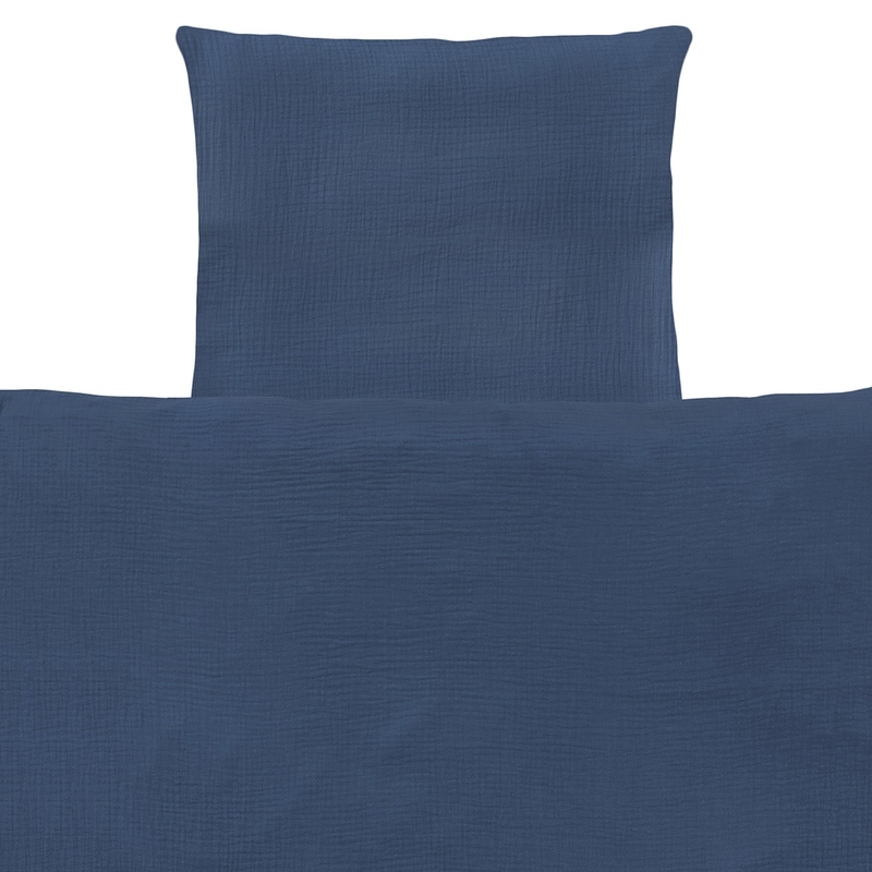 Bedding Muslin Denim Blue 135x200cm