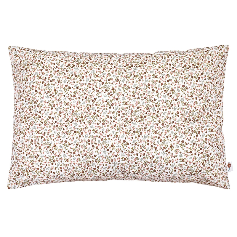 Organic Pillowcase &#039;Buttercup&#039; Pink 40x60cm