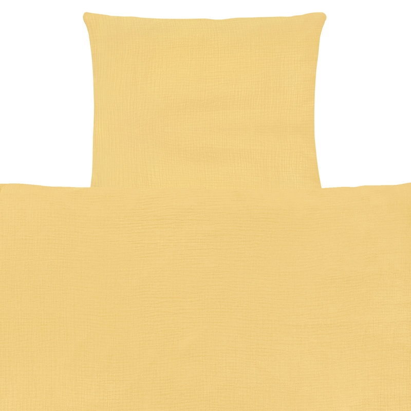 Organic Bedding Muslin Light Yellow 135x200cm