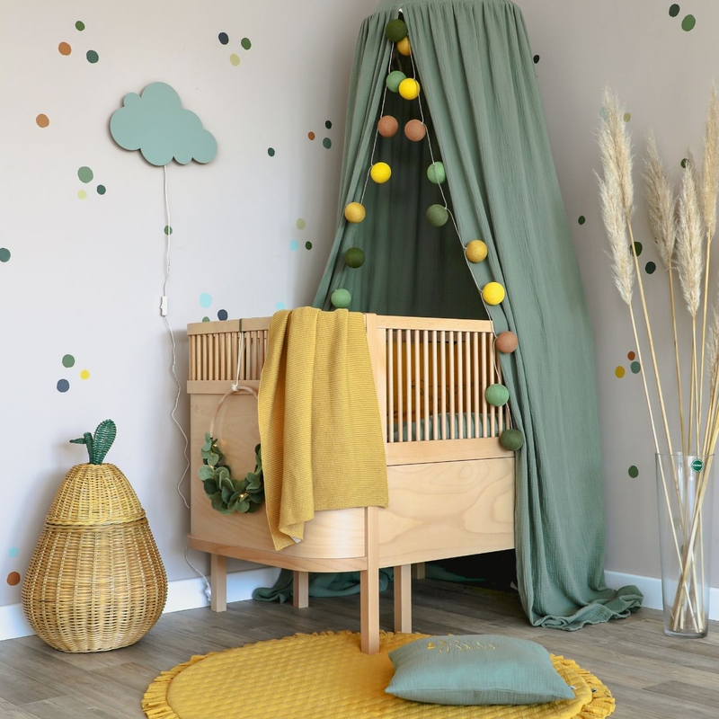 Babyroom in Khaki &amp; Mustard