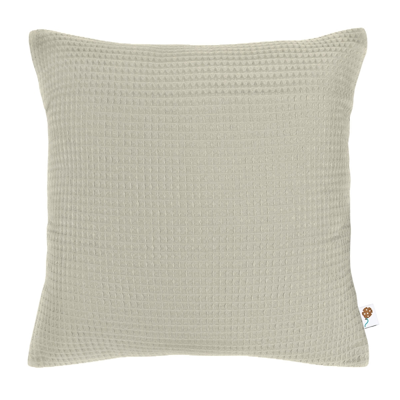 Pillowcase Waffle Piqué Light Green 40x40cm