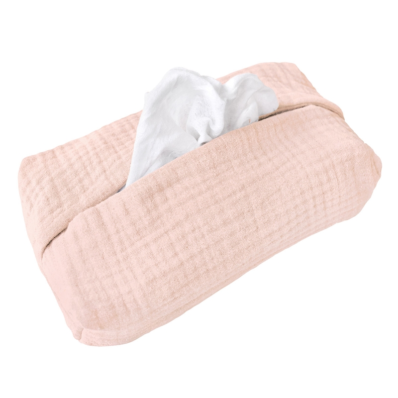 Wet Wipe Cover Muslin Powder Pink