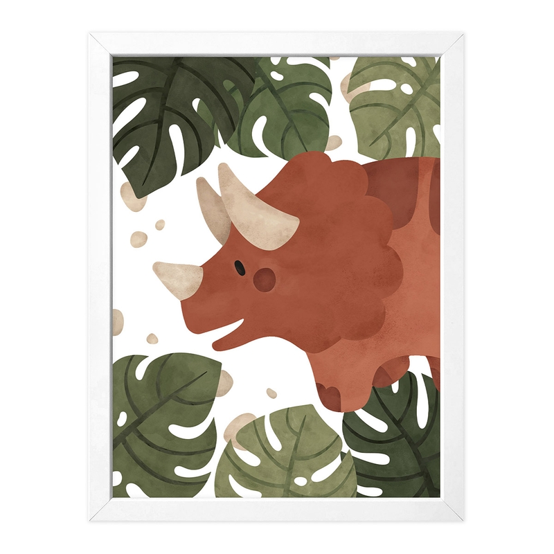 Poster Dino Styracosaurus 30x40cm