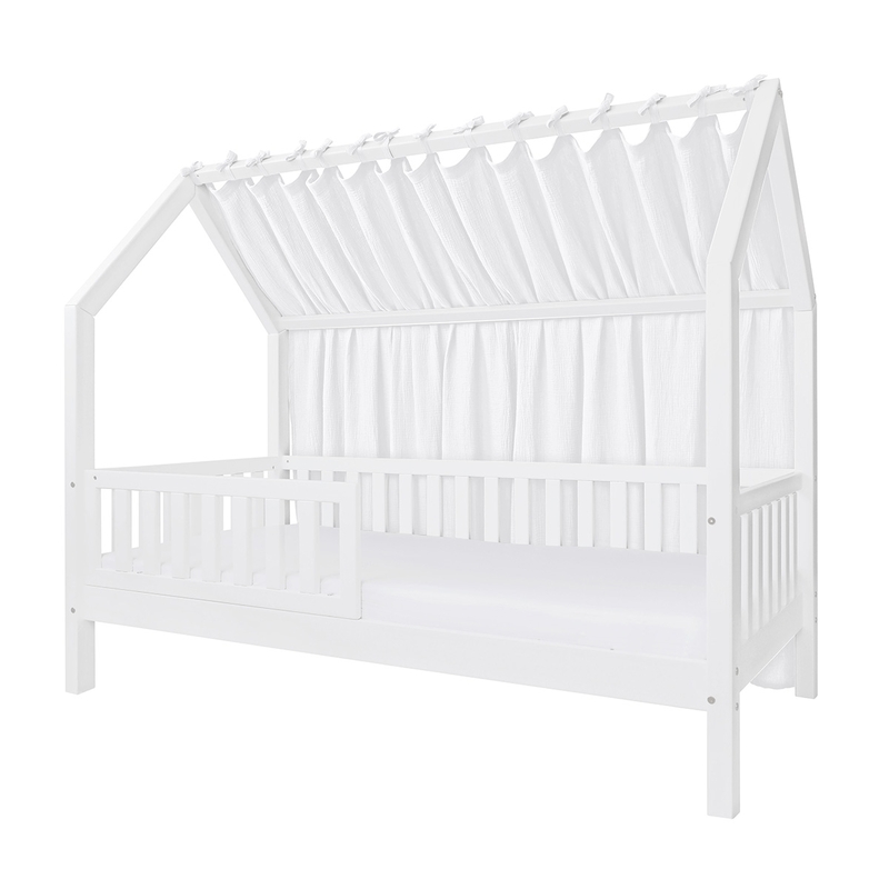 Organic House Bed Canopy White 155cm