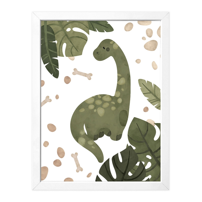 Poster Dino Brachiosaurus 30x40cm